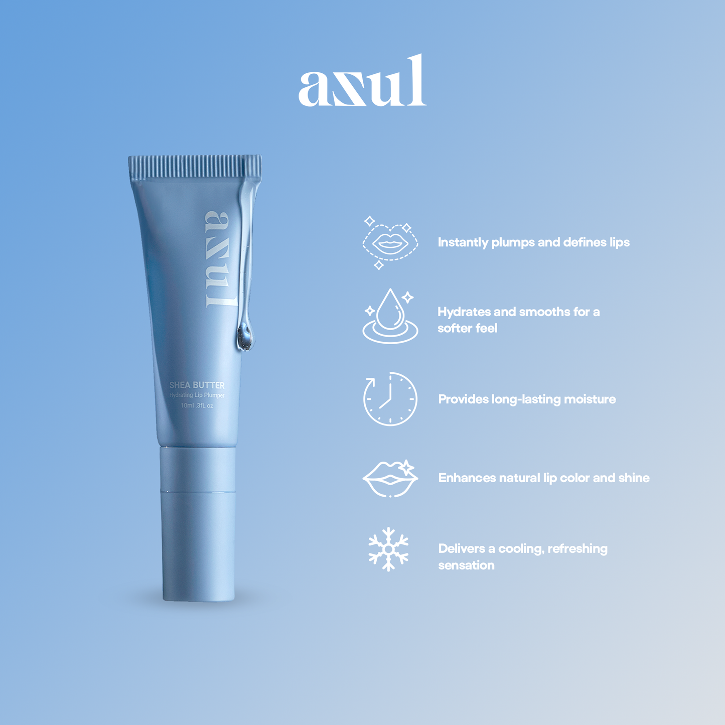 Asul Lip Plumper | Hydrating & Volumizing | Instant Fullness & Long-lasting Moisture